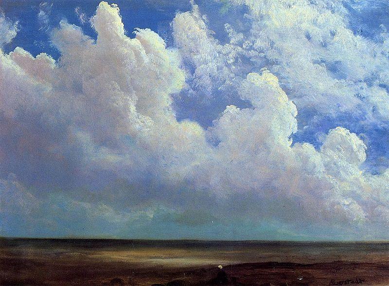 Beach Scene, Albert Bierstadt